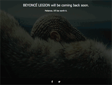 Tablet Screenshot of beyonce-legion.com